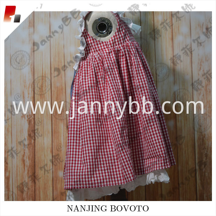 red check dress